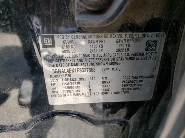 2015 CHEVROLET CAPTIVA LT 3GNAL4EK1FS527308