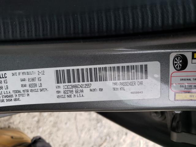 2012 CHRYSLER 200 LX 1C3CCBAB6CN212557