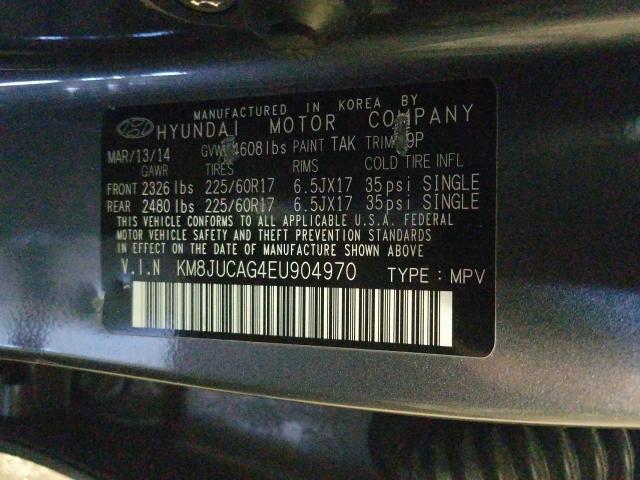 2014 HYUNDAI TUCSON GLS KM8JUCAG4EU904970