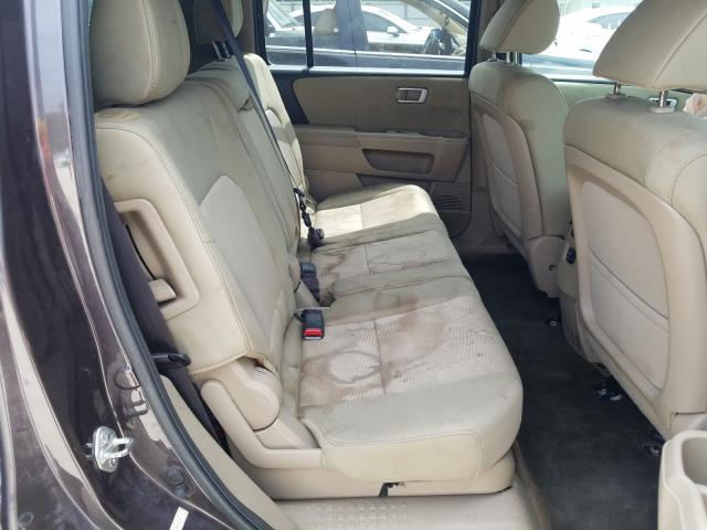 2013 HONDA PILOT LX 5FNYF3H21DB037493
