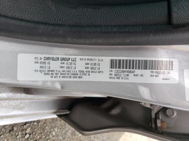 2015 CHRYSLER 200 LIMITE 1C3CCCAB4FN596347