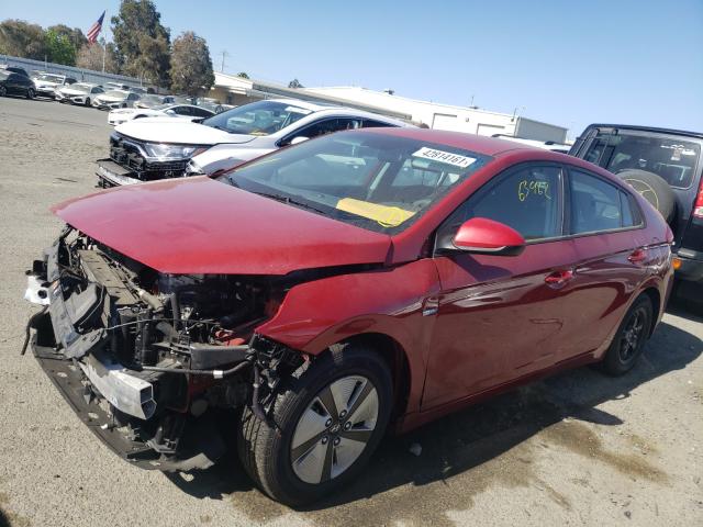 2019 HYUNDAI IONIQ BLUE KMHC65LC6KU176136