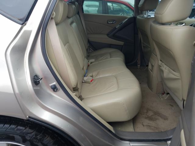 2010 NISSAN MURANO S JN8AZ1MU6AW006109