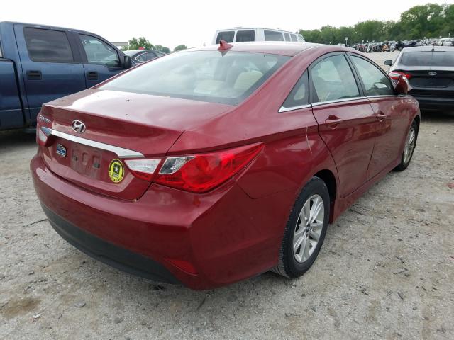 2014 HYUNDAI SONATA GLS 5NPEB4AC5EH937646