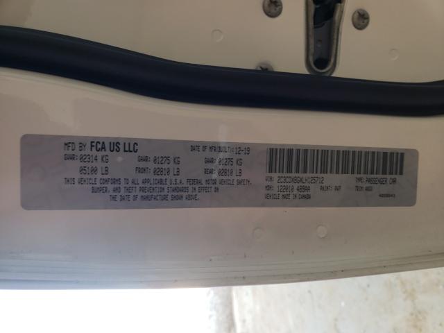 2020 DODGE CHARGER SX 2C3CDXBGXLH125712
