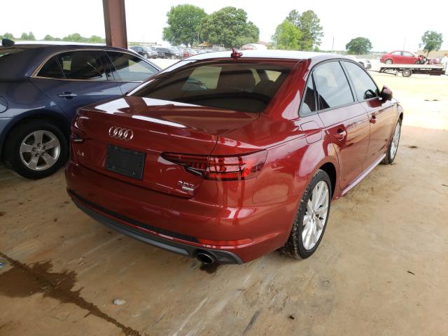 2018 AUDI A4 PREMIUM WAUKMAF46JA222208
