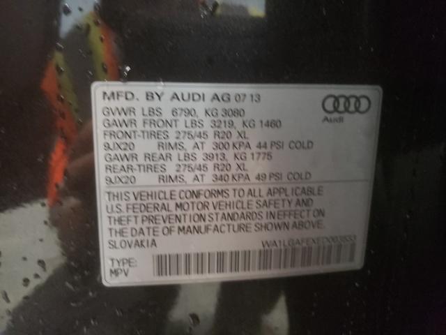 2014 AUDI Q7 PREMIUM WA1LGAFEXED003533