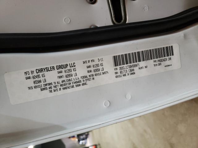 2011 DODGE CHARGER PO 2B3CL1CT6BH589071