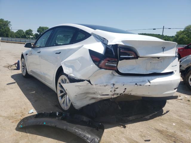 2021 TESLA MODEL 3 5YJ3E1EB3MF860528