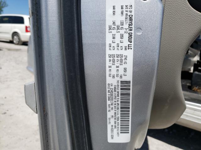 2012 DODGE GRAND CARA 2C4RDGBG3CR311740