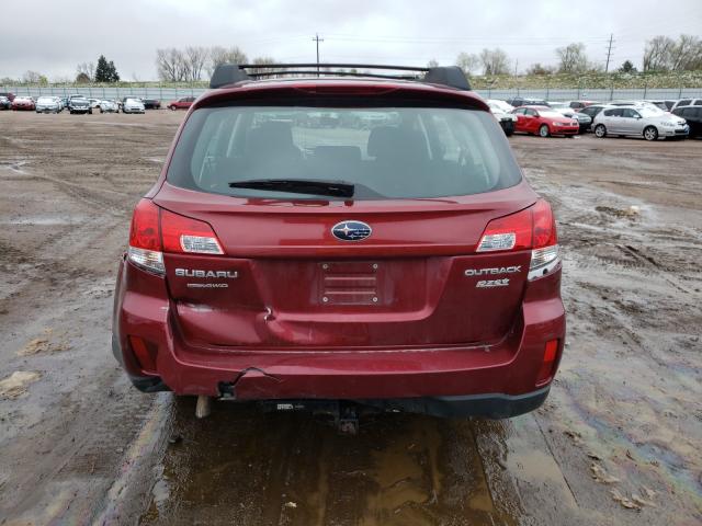 2012 SUBARU OUTBACK 2. 4S4BRBAC1C3226663