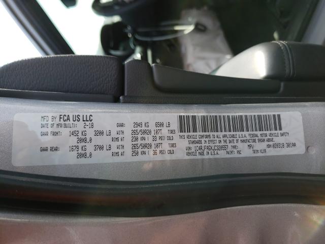 2018 JEEP GRAND CHER 1C4RJFAGXJC320557