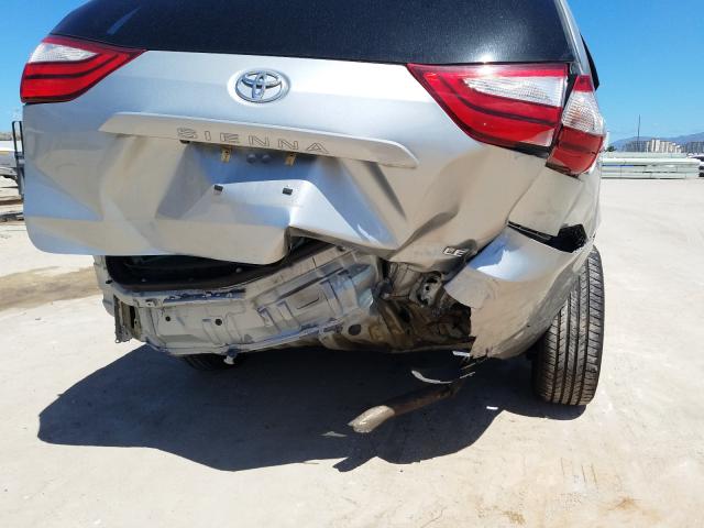 2019 TOYOTA SIENNA LE 5TDKZ3DC2KS985423