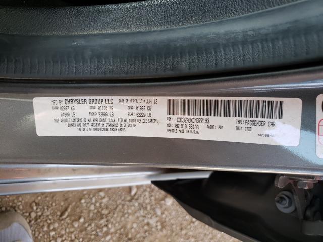 2012 DODGE AVENGER SE 1C3CDZABXCN322193