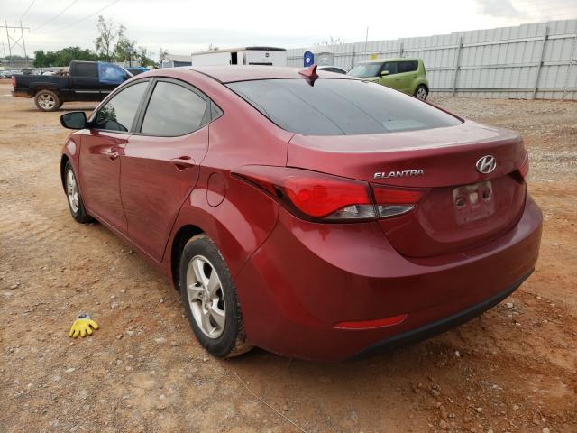 2015 HYUNDAI ELANTRA SE 5NPDH4AEXFH593647