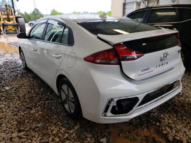 2018 HYUNDAI IONIQ BLUE KMHC65LC3JU088319
