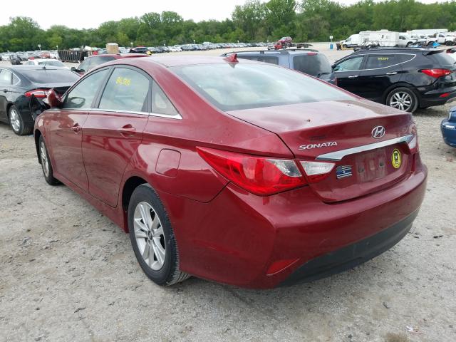 2014 HYUNDAI SONATA GLS 5NPEB4AC5EH937646