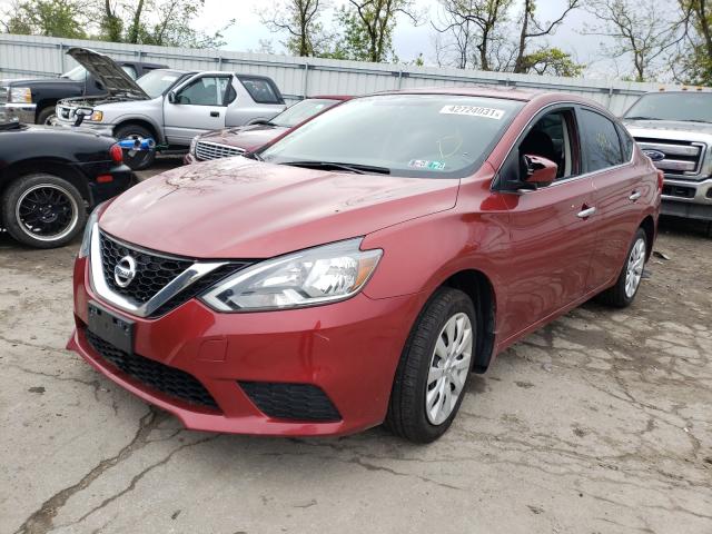 2016 NISSAN SENTRA S 3N1AB7APXGY325793