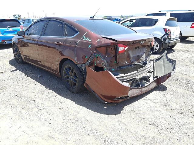 2016 FORD FUSION SE 3FA6P0HD7GR268637