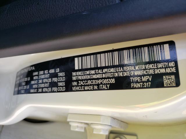 2017 JEEP RENEGADE T ZACCJBCB3HPG65306