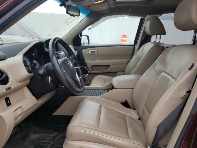 2013 HONDA PILOT EXL 5FNYF3H53DB011603