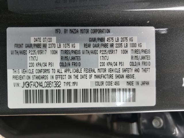 2020 MAZDA CX-5 TOURI JM3KFACM4L0861382
