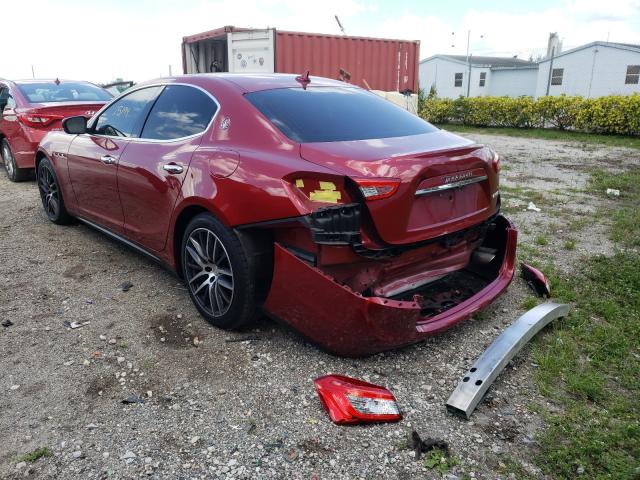 2017 MASERATI GHIBLI ZAM57XSA6H1257178