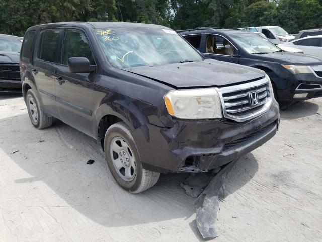 2013 HONDA PILOT LX 5FNYF3H21DB037493