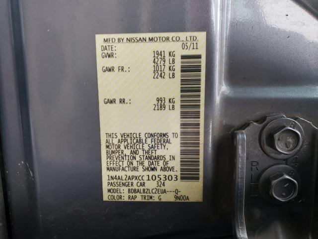 2012 NISSAN ALTIMA BAS 1N4AL2APXCC105303