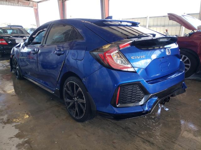 2019 HONDA CIVIC SPOR SHHFK7H44KU207451