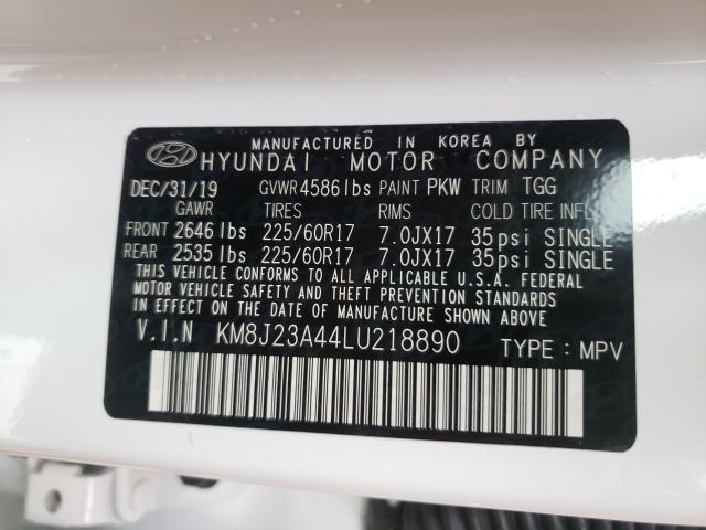 2020 HYUNDAI TUCSON SE KM8J23A44LU218890