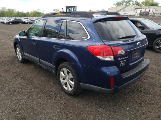 2011 SUBARU OUTBACK 2. 4S4BRBKCXB3313362