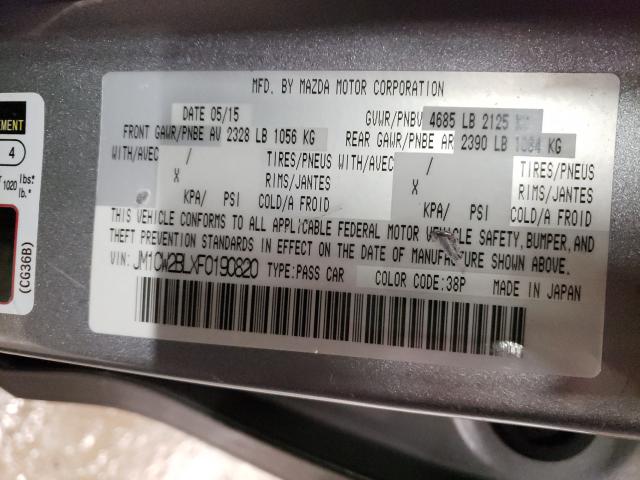 2015 MAZDA 5 SPORT JM1CW2BLXF0190820