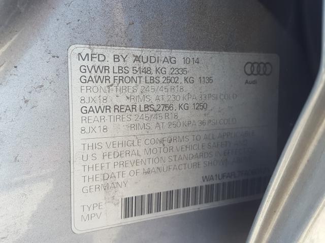 2015 AUDI A4 ALLROAD WA1UFAFL7FA060121