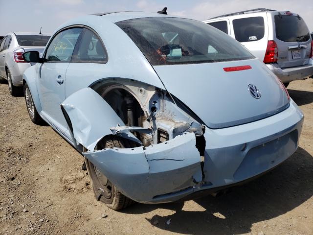2013 VOLKSWAGEN BEETLE 3VWJX7AT6DM660593