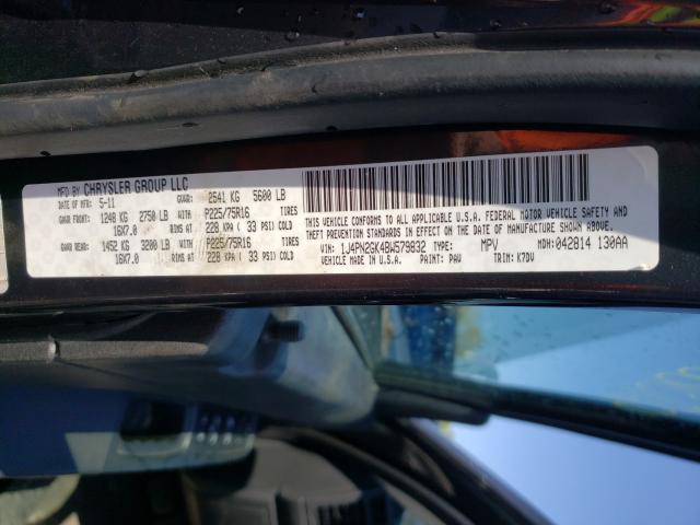 2011 JEEP LIBERTY SP 1J4PN2GK4BW579832