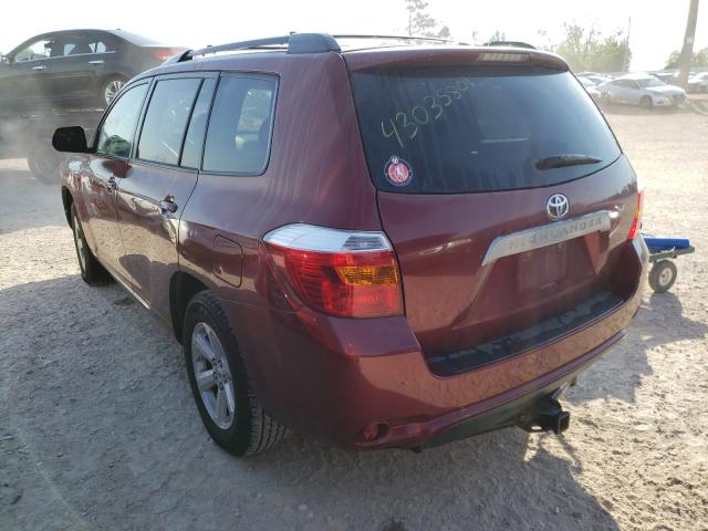 2010 TOYOTA HIGHLANDER 5TDZK3EHXAS014729