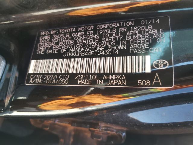 2014 TOYOTA SCION XD JTKKUPB44E1043014