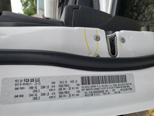 2016 JEEP PATRIOT SP 1C4NJPBA5GD656392
