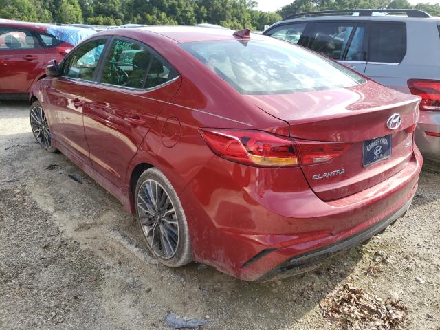 2018 HYUNDAI ELANTRA SP KMHD04LB5JU678576
