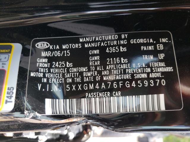 2015 KIA OPTIMA LX 5XXGM4A76FG459370