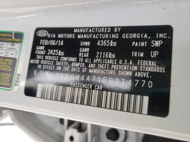 2014 KIA OPTIMA LX 5XXGM4A71EG314770