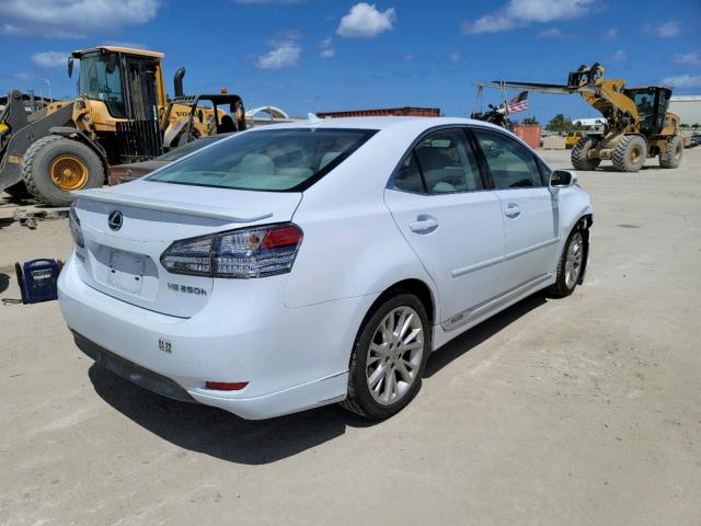 2010 LEXUS HS 250H JTHBB1BAXA2006536
