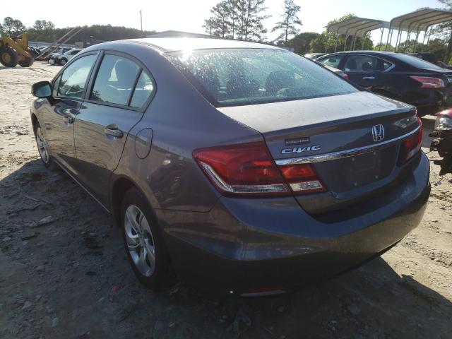 2013 HONDA CIVIC LX 19XFB2F5XDE044569