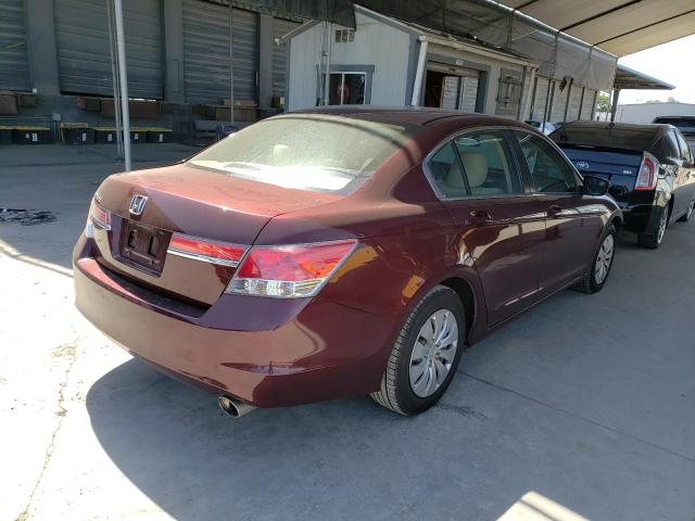 2012 HONDA ACCORD LX 1HGCP2F36CA144397