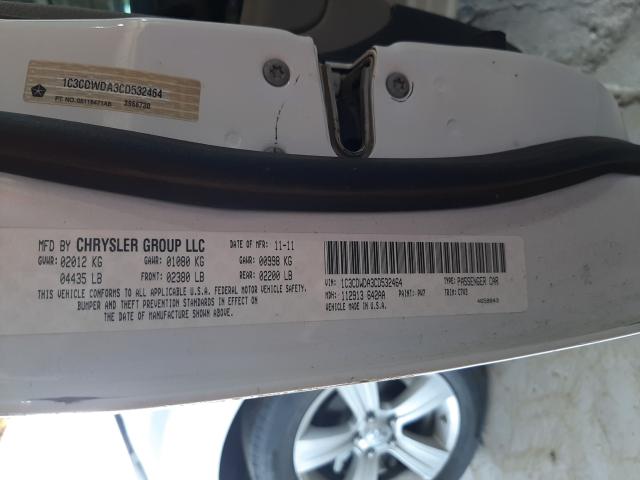 2012 DODGE CALIBER SX 1C3CDWDA3CD532464