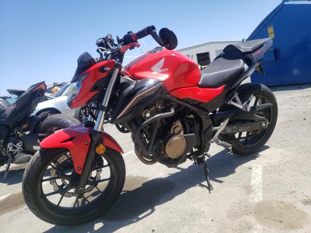 2017 HONDA CB500 FA - MLHPC4500H5400044