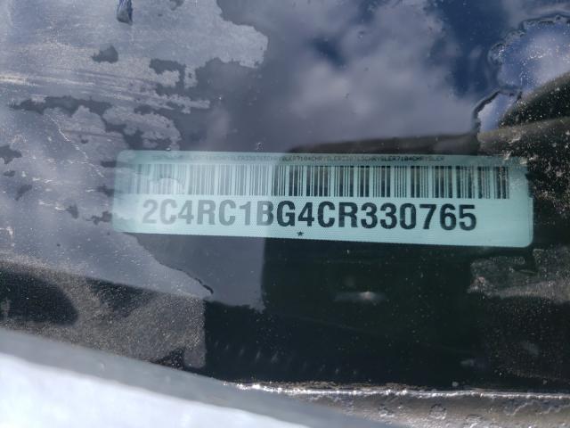 2012 CHRYSLER TOWN & COU 2C4RC1BG4CR330765