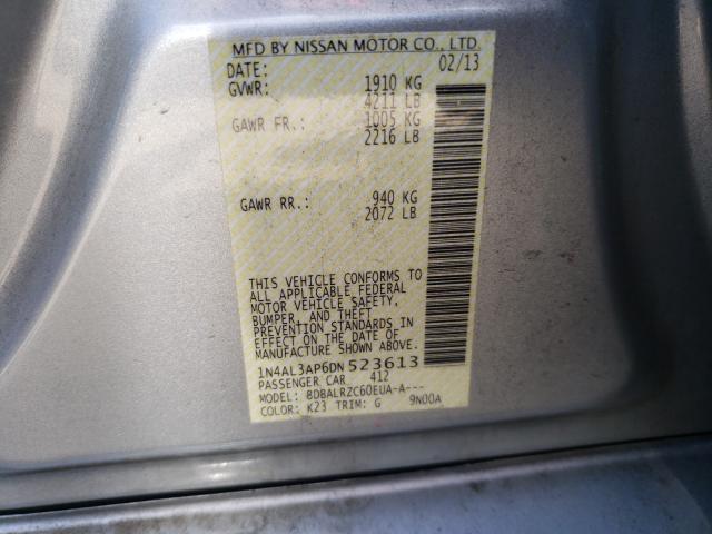 2013 NISSAN ALTIMA 2.5 1N4AL3AP6DN523613