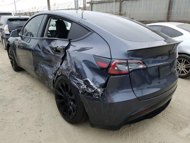 2020 TESLA MODEL Y 5YJYGDEFXLF000614